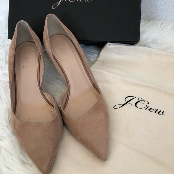 J. Crew Shoes - NWT J Crew Colette Kitten Heels Ashen Brown